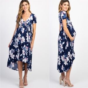 Pinkblush Dress NWT, High-lo Maternity S